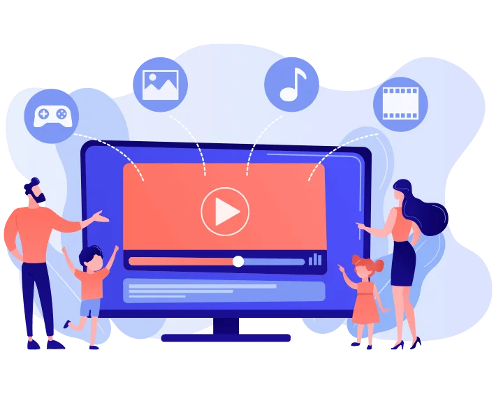 Marketing videos with animation